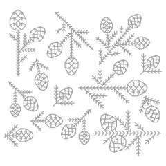 Thinlits Die Set by Tim Holtz - Pine Patterns