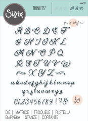 Thinlits Die - Scripted Alphabet