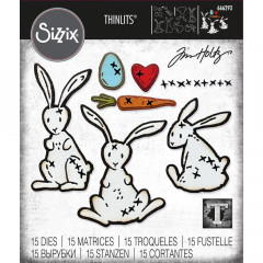 Thinlits Die Set - Bunny Stitch
