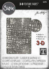 3D Embossing Folder - Tim Holtz Reptile