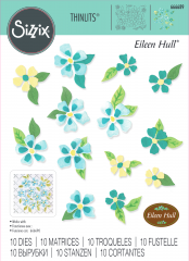 Thinlits Die by Eileen Hull - Painterly Blooms & Background