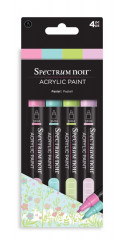 Spectrum Noir Acrylic Paint Marker Set - Pastel