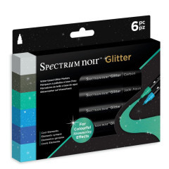 Spectrum Noir Glitter Marker - Cool Elements