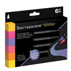 Spectrum Noir Glitter Marker - Vibrant Florals