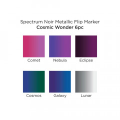 Spectrum Noir Metallic Flip Marker - Cosmic Wonder