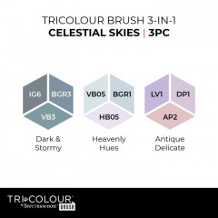 Spectrum Noir TriColour Brush Marker - Celestial Skies