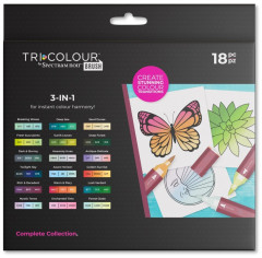 Spectrum Noir TriColour Brush Marker - Complete Collection