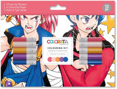 Colorista Colouring Kit - Heroes of Manga