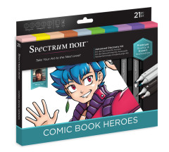 Spectrum Noir Advanced Discovery Kit - Comic Book Heroes