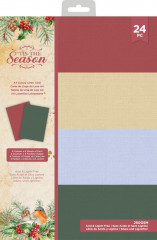 Tis the Season A4 Luxury Linen Card Pack