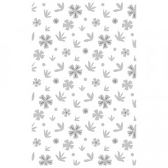Multi Mini Embossing Folder - Scattered Florals by Olivia Rose