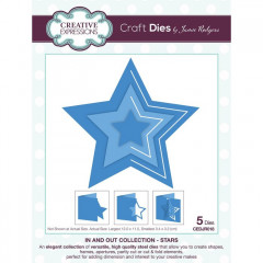 Craft Dies - In and Out Collection - Sterne