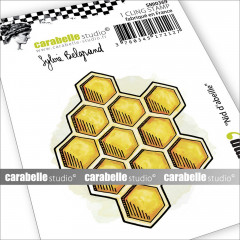 Carabelle Cling Stamps - Nid D’Abeille (Bienenwabe)