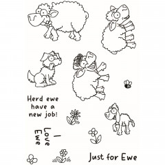 Creative Expressions- Clear Stamps - Just For Ewe