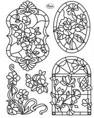 Clear Stamps - Tiffany Style mit Fenster