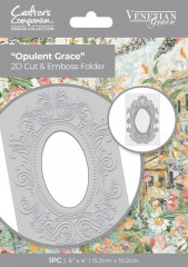 Cut and Embossing Folder - Natures Garden - Venetian Grace - Opulent Grace