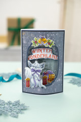 Clear Stamps - Vintage Snowman Winter Wonderland