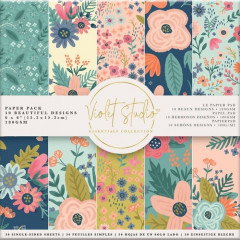 Violet Studio Florals 6x6 Paper Pad