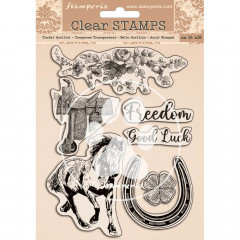 Stamperia Clear Stamps - Romantic Horses