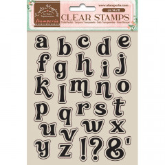 Stamperia Clear Stamps - Create Happiness Alphabet