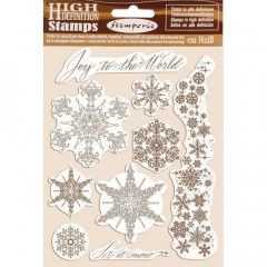 Cling Stamps - Snowflakes, Winter Tales