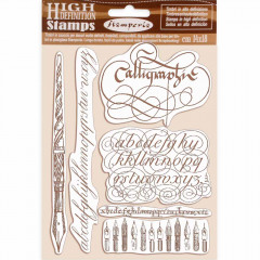 Cling Stamps - Calligraphy