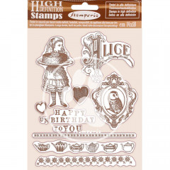Cling Stamps - Happy Birthday Alice