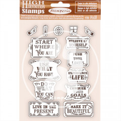 Cling Stamps - Lady Vagabond Lifestyle inspiring quotes