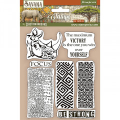 Cling Stamps - Savana Grafiti