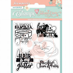 Clear Stamps - Circle of Love Labels