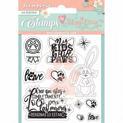 Clear Stamps - Circle of Love Rabbit