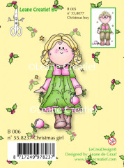 LeCrea Clear Stamps - Bambini Christmas Girl