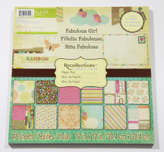 Fabulous Girl Recollections 12x12 Paper Pad