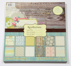 Today Tomorrow Forever Recollections 12x12 Paper Pad