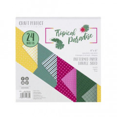 Craft Perfect 6x6 Paper Pack - Tropical Paradise Patterned