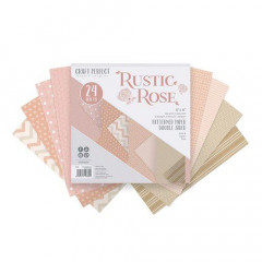 Craft Perfect 6x6 Paper Pack - Rustic Rose