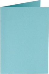 Papicolor Doppelkarte Quadrat - azurblau