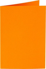 Papicolor Doppelkarte Quadrat - orange