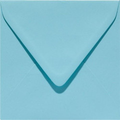 Papicolor Umschlag Quadrat - azurblau
