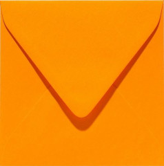 Papicolor Umschlag Quadrat - orange