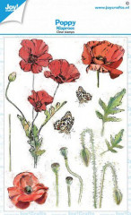 Joy Crafts Clear Stamps - Mohnblume