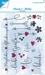 Joy! Crafts Clear Stamps - Billes Floral Pfeile