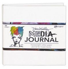 Dina Wakley Media White Journal 6X6