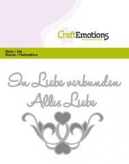 CraftEmotions Die Text - Alles Liebe (DE)
