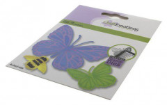 CraftEmotions Impress Stamp Die - Butterfly and bee