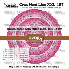 Crea-Nest-Lies XXL Stanze - Nr. 127 - Kreise