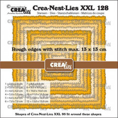 Crea-Nest-Lies XXL Stanze - Nr. 128 - Quadrate
