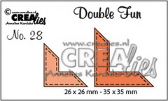Double Fun Stanze - Nr. 28 - Ecken mit Stitch (für Quadrat)