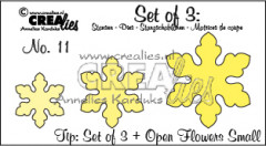 Set of 3 Stanze - Nr. 11 - small Flowers