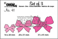 Set of 3 Stanze - Nr. 41 - Schleife